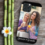 Case-Mate iPhone Case Forever Friends Heart Typographie Photo verticale<br><div class="desc">coque iphone photo cool avec votre propre photo personnalisée. Un joli cadeau photo avec la superposition de texte qui dit "pour toujours amis" à la main lettrage et lié avec un coeur d'amour mignon. Le modèle photo est configuré pour que vous puissiez ajouter votre photo qui sera affichée au format...</div>