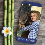Case-Mate iPhone Case Forever Friends Photo Vertical Coeur Typographie<br><div class="desc">coque iphone photo cool avec votre propre photo personnalisée. Un joli cadeau photo avec la superposition de texte qui dit "pour toujours amis" à la main lettrage et lié avec un coeur d'amour mignon. Le modèle photo est configuré pour que vous puissiez ajouter votre photo qui sera affichée au format...</div>