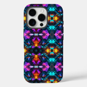 Coque iPhone 16 Pro Formations de roches minérales brillantes