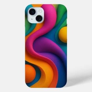 Coque Case-Mate iPhone Formes 3D Abstraites dynamiques