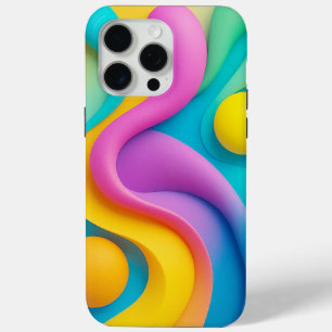 Coque Case-Mate iPhone Formes 3D Abstraites dynamiques