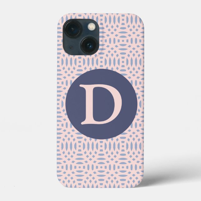 Coques Case-Mate iPhone formes circulaires motif sans couture (Verso)