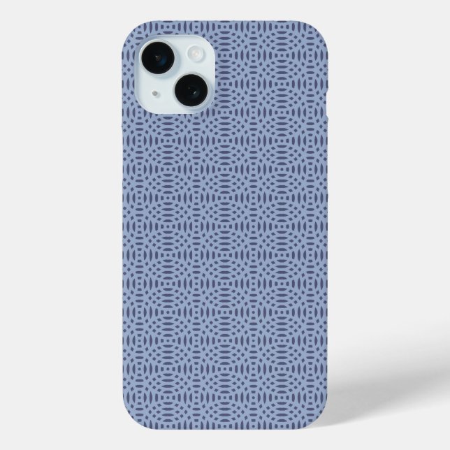 Coques Case-Mate iPhone formes circulaires motif sans couture (Verso)