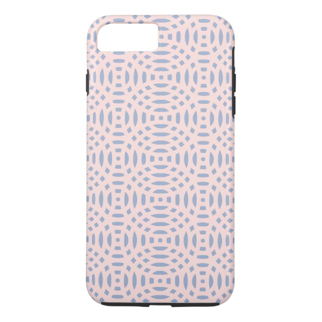 Coques Case-Mate iPhone formes circulaires motif sans couture (Dos)