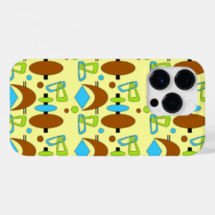 Coque Case-Mate iPhone Formes de totem du croissant rétro