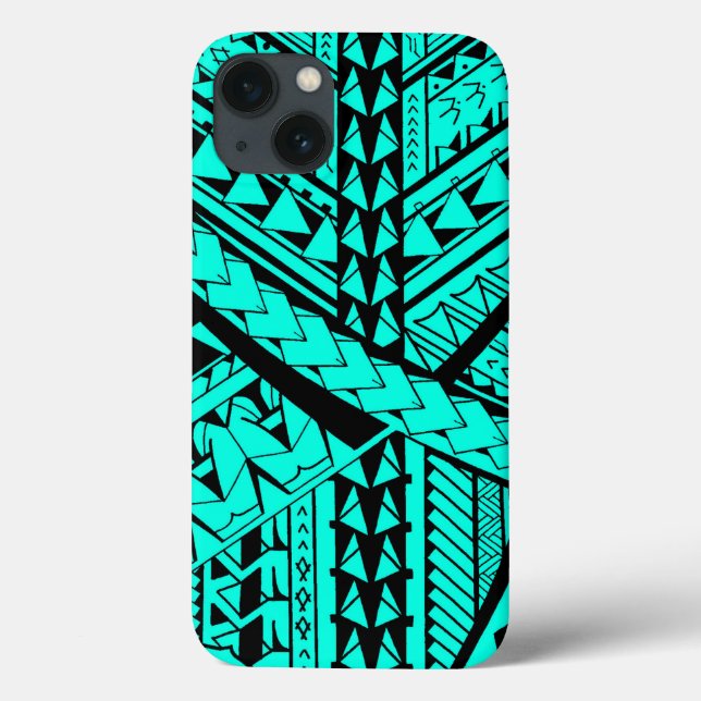 Coques Case-Mate iPhone Formes et symboles tribaux samoans/polynésiens (Verso)