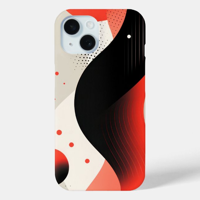 Coques Case-Mate iPhone Formes fluides avec cercles  (Verso)