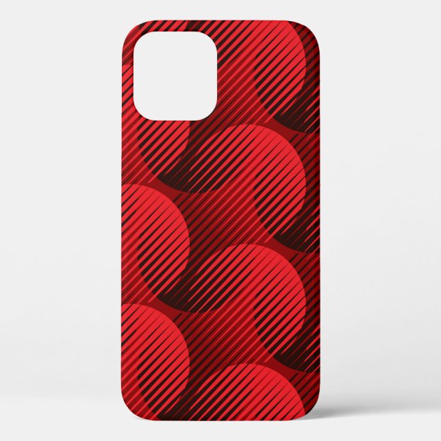 Coques Case-Mate iPhone Formes modernes géométrique motif transparent (Verso)