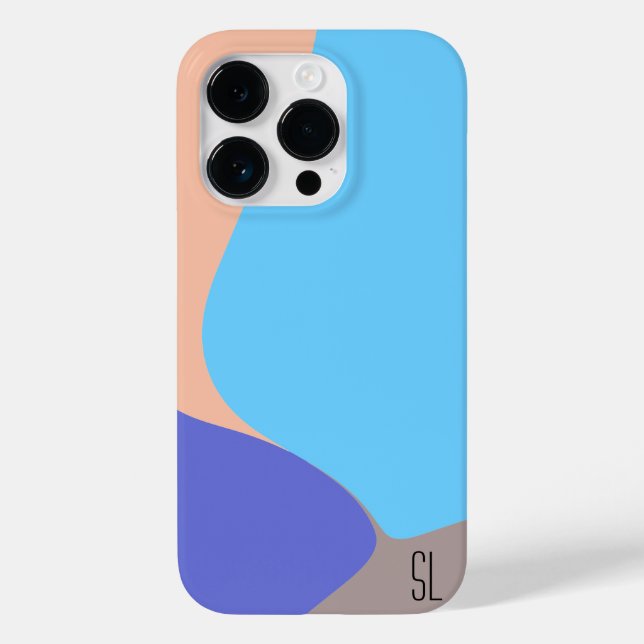 Coques Case-Mate iPhone Formes organiques Abstraites personnalisées (Verso)