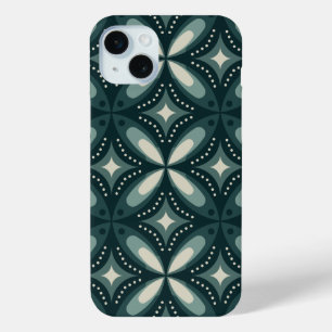 Coque Case-Mate iPhone formes vertes rétro