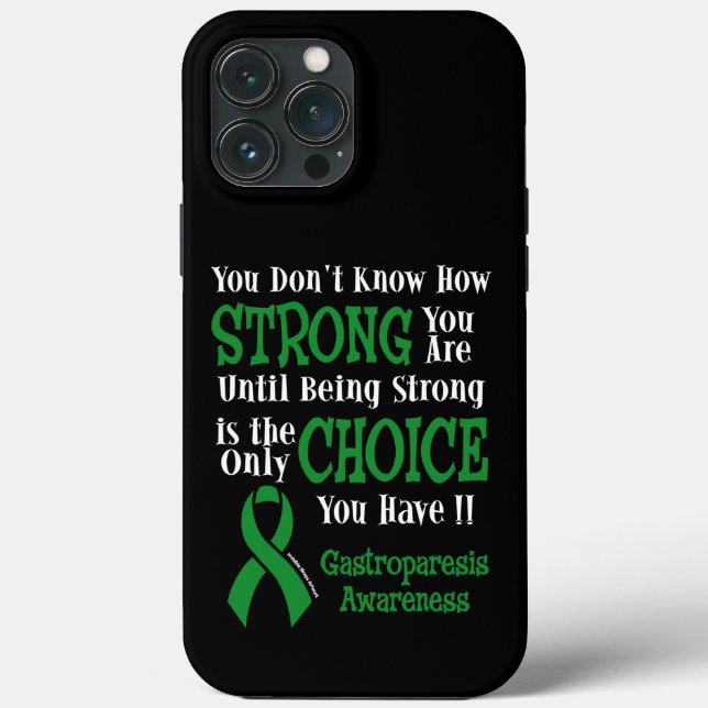 Coques Case-Mate iPhone Forte/Choix...Gastroparesis (Verso)