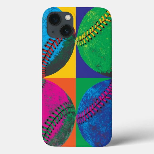 Coques Case-Mate iPhone Four Baseballs in Different Colors (Verso)