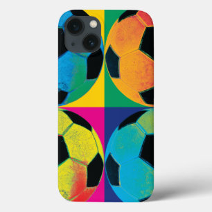 Case-Mate iPhone Case Four Soccer Balls in Different Colors