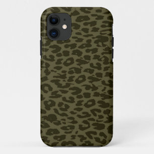 Coques Pour iPhone Fourrure olive vintage de poster de animal de