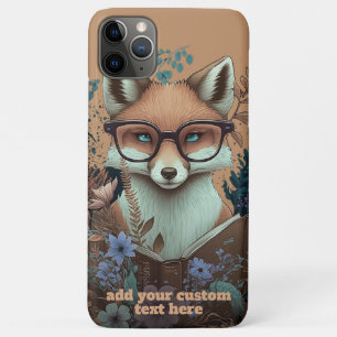 Case-Mate iPhone Case Fox Lire Livre Fleur sauvage Cottagecore Floral Cu