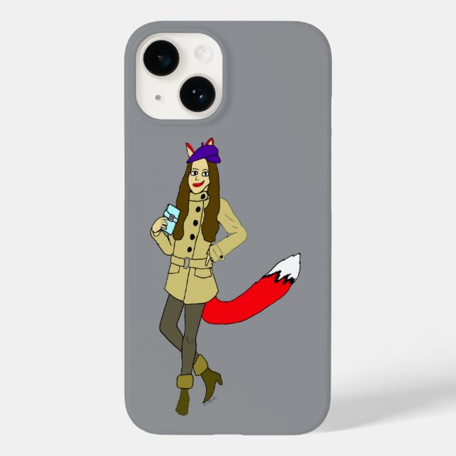 Coques Case-Mate iPhone Foxgirl (Verso)