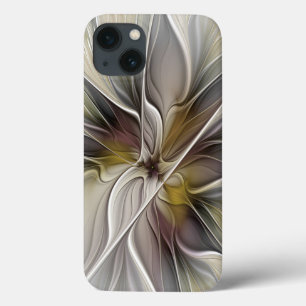 Coque Case-Mate iPhone Fractal floral, fleur de fantaisie aux couleurs de