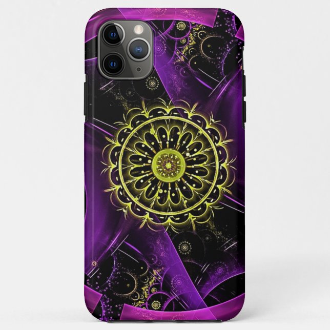 Coques Case-Mate iPhone Fractal | Zazzle_Growshop (Dos)