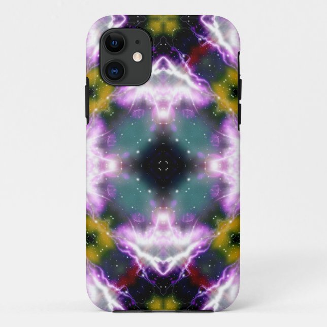 Coques Case-Mate iPhone fractale Abstraite 7 (Dos)