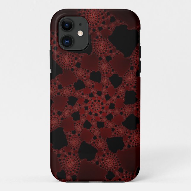 Coques Case-Mate iPhone Fractale Spiderweb (Dos)