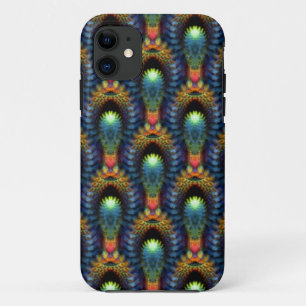 Coque iPhone 11 Fractales optiques Illusionnaires motif iPhone 5 C