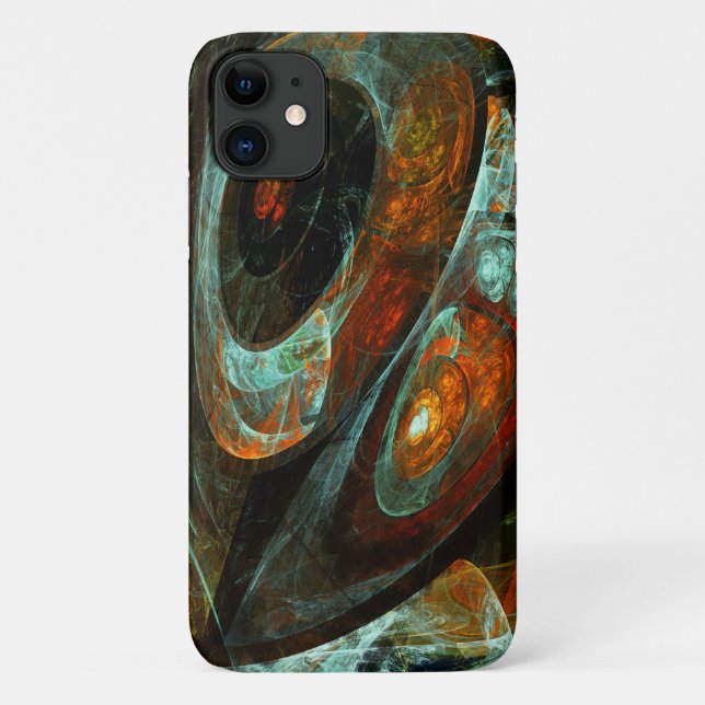 Coques Case-Mate iPhone Fractionner l'art Abstrait (Dos)