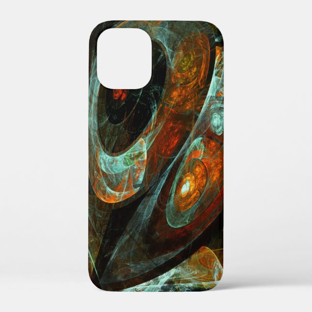 Coques Case-Mate iPhone Fractionner l'art Abstrait (Verso)