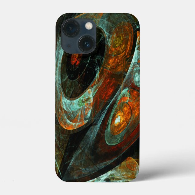 Coques Case-Mate iPhone Fractionner l'art Abstrait (Verso)