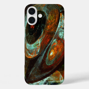 Coque Pour iPhone 16 Plus Fractionner l'art Abstrait