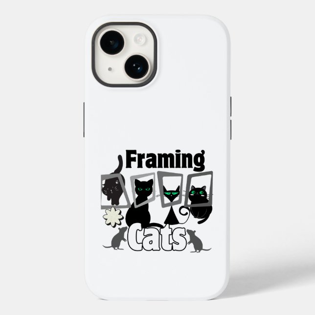 Coques Case-Mate iPhone Fragmentation de chats.w (Verso)