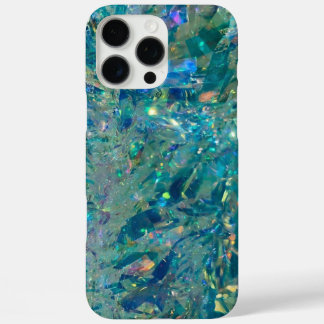 Coque iPhone 16 Pro Max Fragments Iridescendants : Cascade Cool