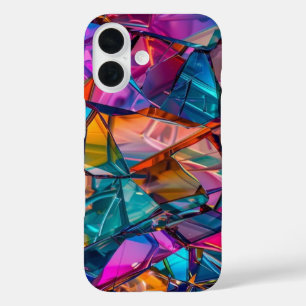 Coque Pour iPhone 16 Fragments prismatiques