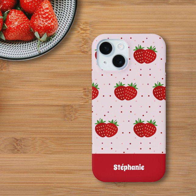 Coques Case-Mate iPhone Fraise (Strawberry Phone Case)