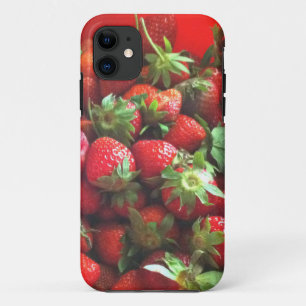 Coques Pour iPhone Fraises, baies rouges