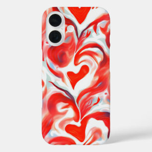 Coque Pour iPhone 16 Fraises et crème