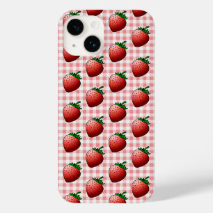 Coque Case-Mate iPhone Fraises Rouges