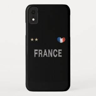 Case-Mate iPhone Case France Football Fan Chemise Coeur