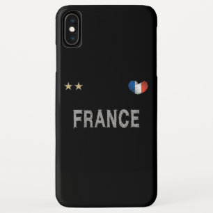 Case-Mate iPhone Case France Football Fan Chemise Coeur