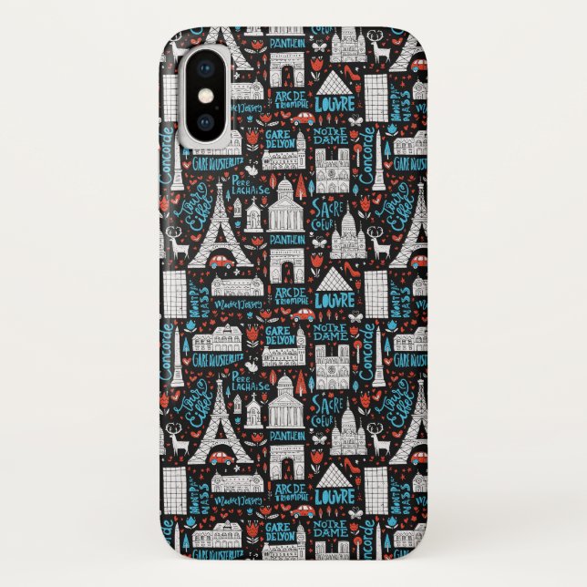 Coques Case-Mate iPhone France| Motif des symboles (Dos)