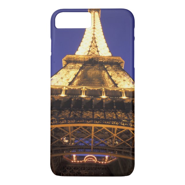 Coques Case-Mate iPhone FRANCE, Tour Eiffel de Paris, vue du soir (Dos)