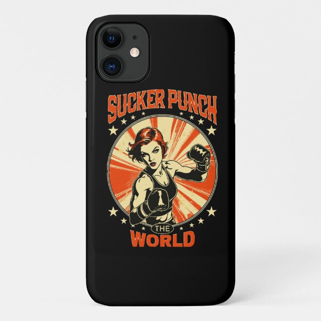 Coques Case-Mate iPhone Frapper le monde dans les dents (Dos)