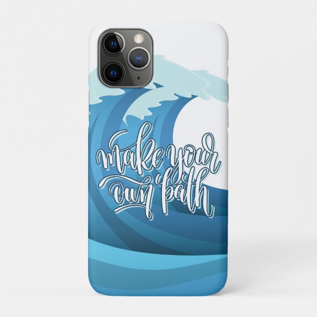 Coques Case-Mate iPhone Frayez votre propre chemin | Citation Motivante (Dos)