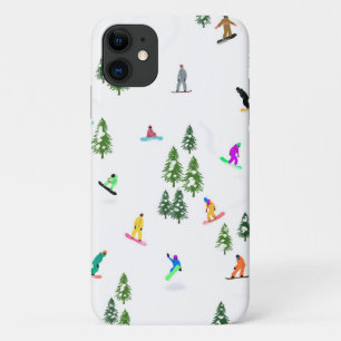 Case-Mate iPhone Case Freeride Snowboarder Illustration de snowboard