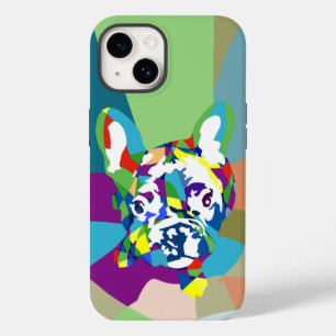 Coque Case-Mate iPhone French Bulldog coloré et élégant