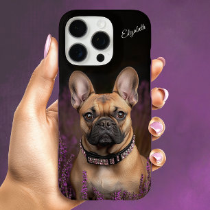 Coque iPhone 16 Pro French Bulldog Fawn Frenchie Personnalisé