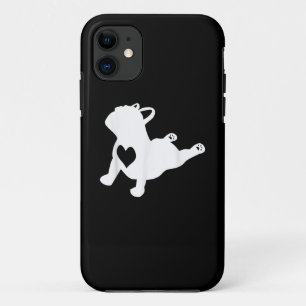 Case-Mate iPhone Case French Bulldog Yoga Love Heart Frenchie Workout