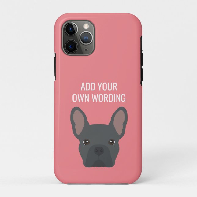 Coques Case-Mate iPhone Frenchie (Dos)
