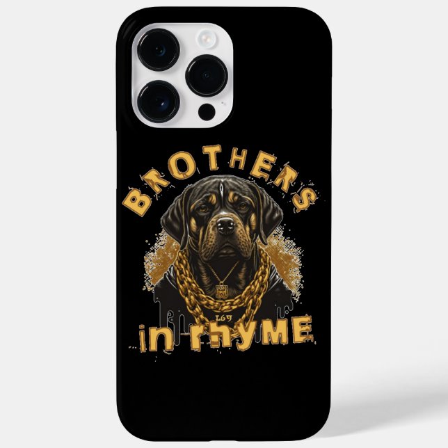 Coques Case-Mate iPhone FRÈRES EN RHYME drôle hip hop (Verso)