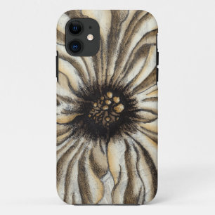 Coque Case-Mate Pour iPhone Fresque de Flowerhead sur l'arrière - plan
