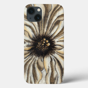 Coques Pour iPhone Fresque de Flowerhead sur l'arrière - plan